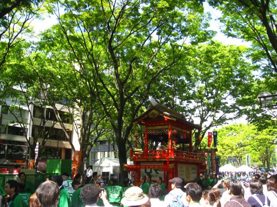 定禅寺通り／青葉まつり