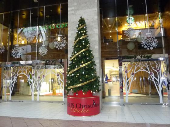 フォーラスのクリスマス飾り2015