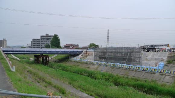皿屋敷橋の架け替え工事/太白区大野田