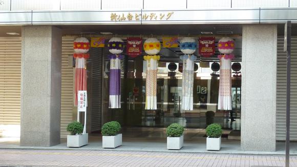 新仙台ビルディングの七夕飾り