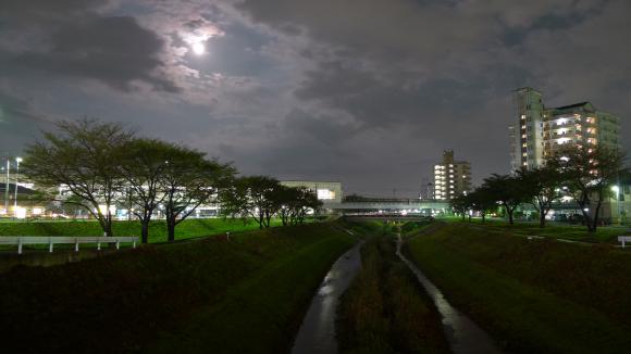 仲秋の名月／富沢・笊川