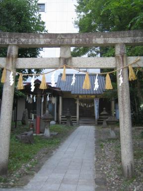 馬上蠣崎神社