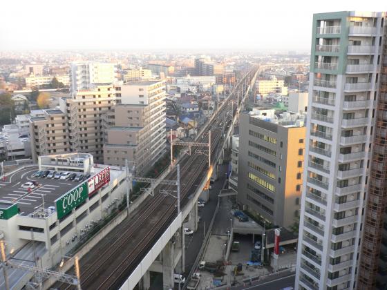 高層マンション群