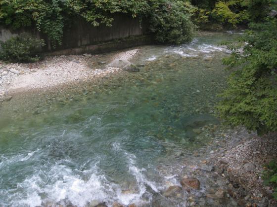 奥新川の清流