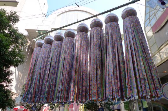 藤崎の七夕飾り2010