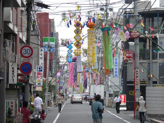 各地の七夕祭り