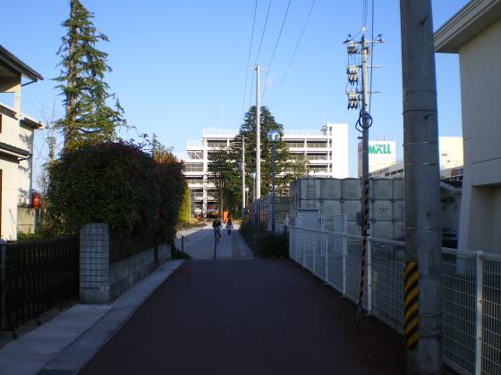 長町南小脇から見たThe Mall