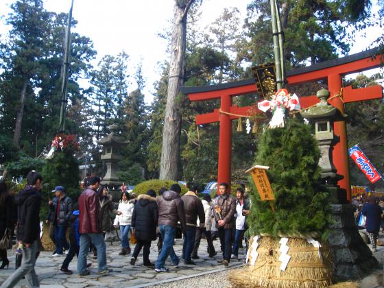 日本一の大門松