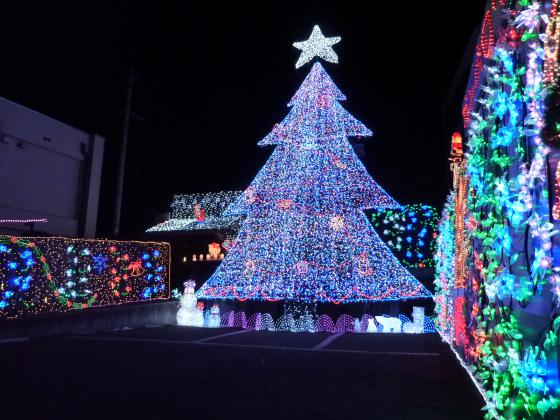 堤町のイルミネーション2011