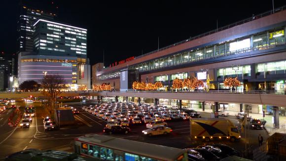 仙台駅のイルミネーション2011