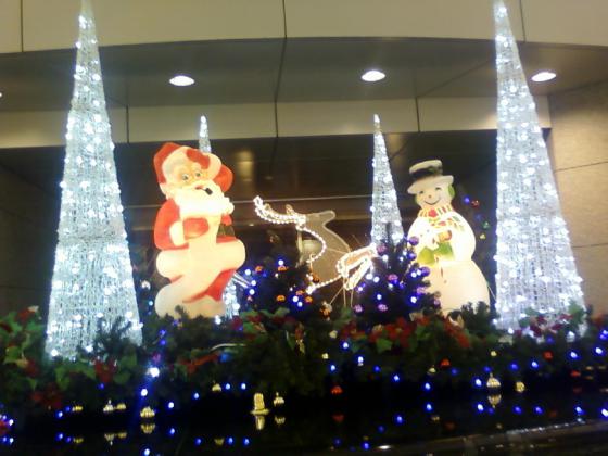 仙台空港のクリスマスイルミネーション
