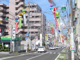 荒町商店街の七夕飾り