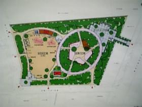 改修が進む五橋公園