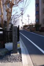 道標 米ケ袋/鹿子清水通