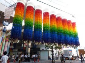 2014藤崎前の七夕