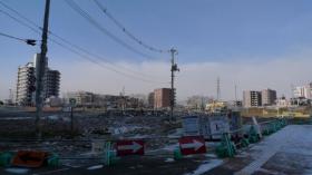 富沢駅の改札が２階に